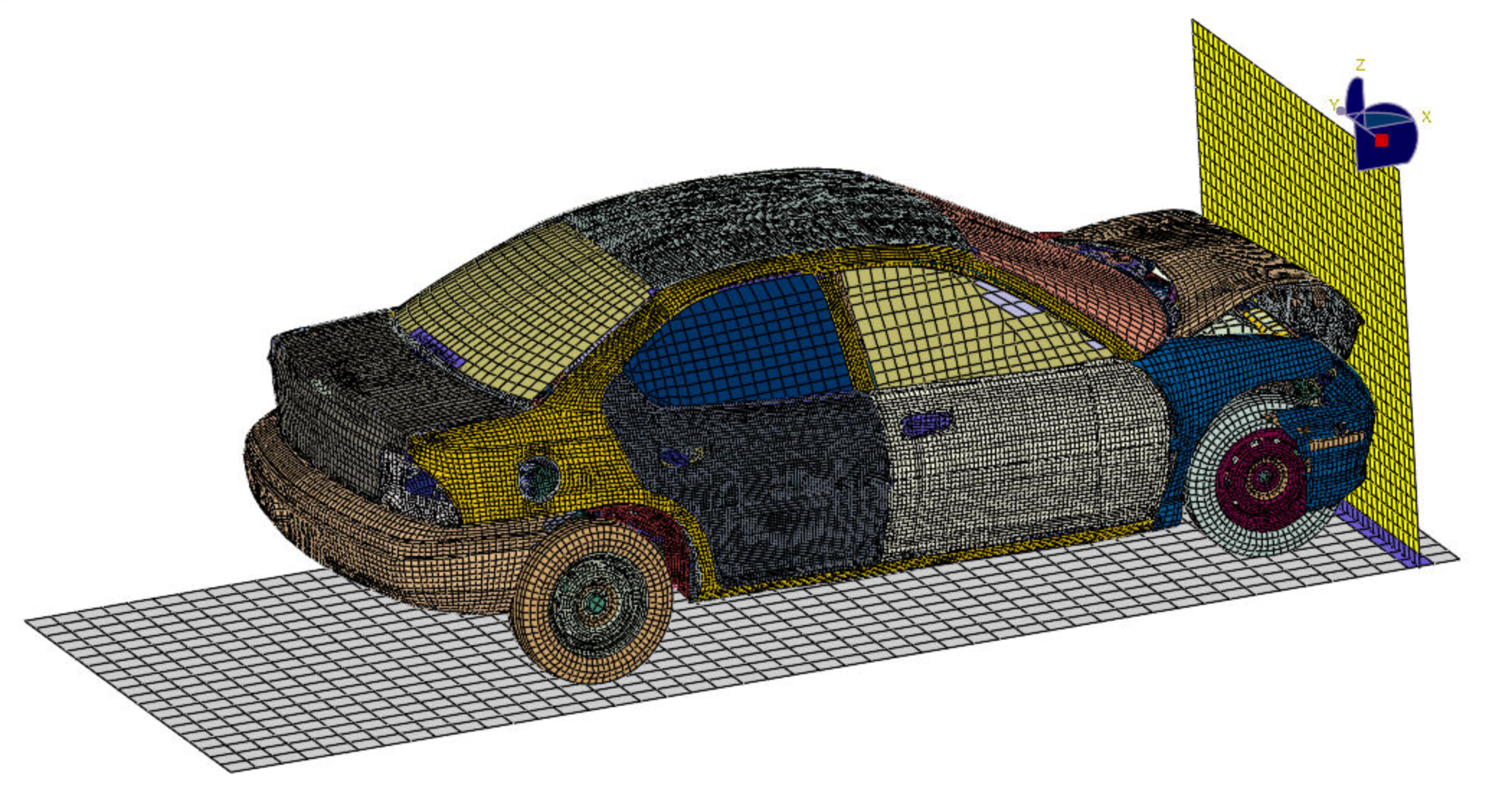 Driving Safety Forward: Vehicle Crash Simulation and CAE Safety Assessment